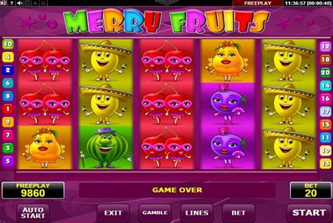 Аппарат Merry Fruits играть платно на сайте Вавада